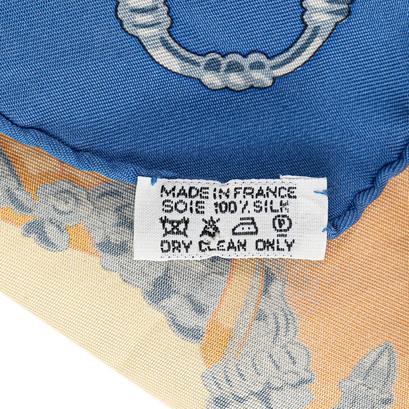 Pre-Loved Hermes Soleil de Soie Silk Scarf - Picture 6 of 6